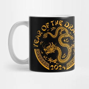 Chinese Zodiac New Year of the Dragon Lunar 2024 Mug